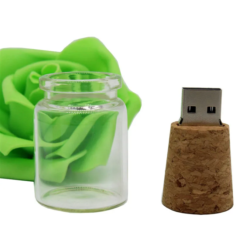 Напиши мне новый стиль дрейфующая бутылка usb + коробка 64 Гб карту флэш памяти с