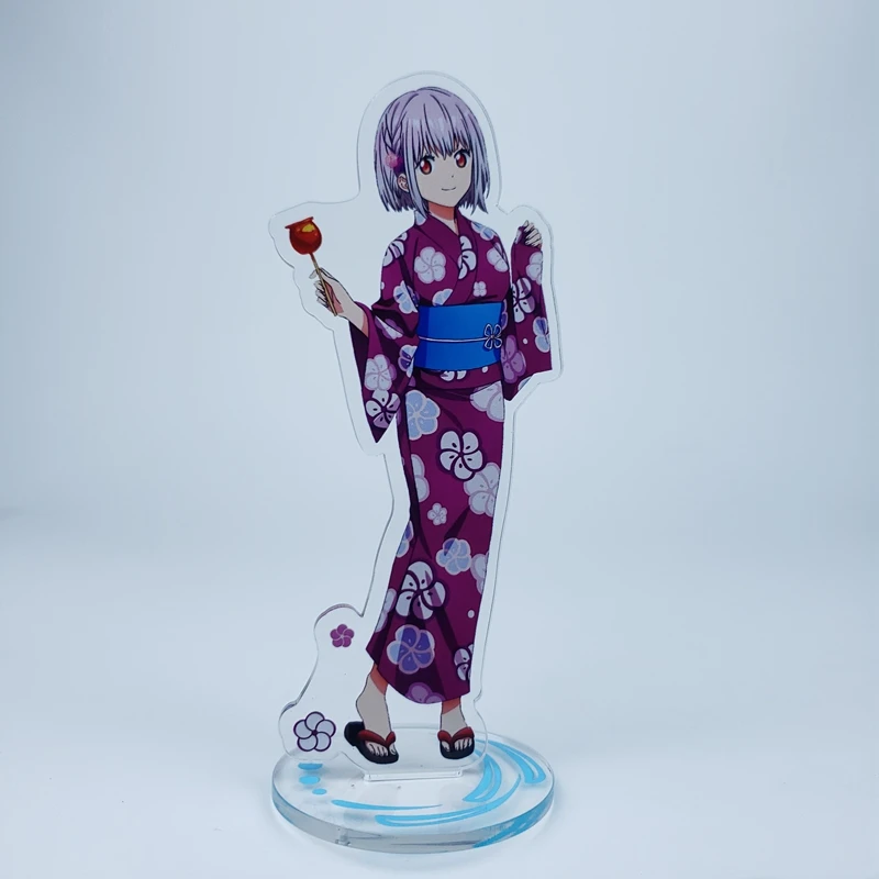 Stand Figure Japanese Anime SSSS.GRIDMAN Shinjo Akane Takarada Rikka Cosplay Acrylic Desktop Model Display Charm Decor Toy Gifts elvira costume Cosplay Costumes