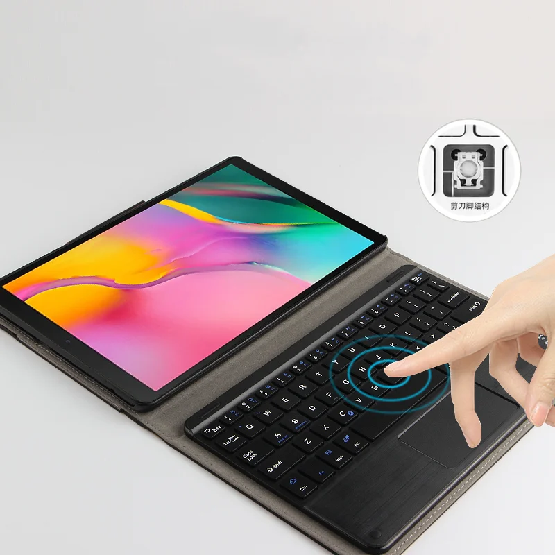 Чехол для Samsung Galaxy Tab A диагональю 10 1 дюйма искусственная кожа защитный чехол