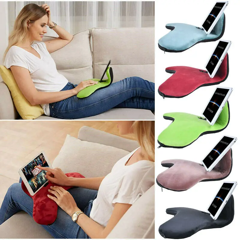 Tablet Stand Pillow Book Reader Holder Reading Rest Lap Cushion For Ipad Phone 2022 New Multi