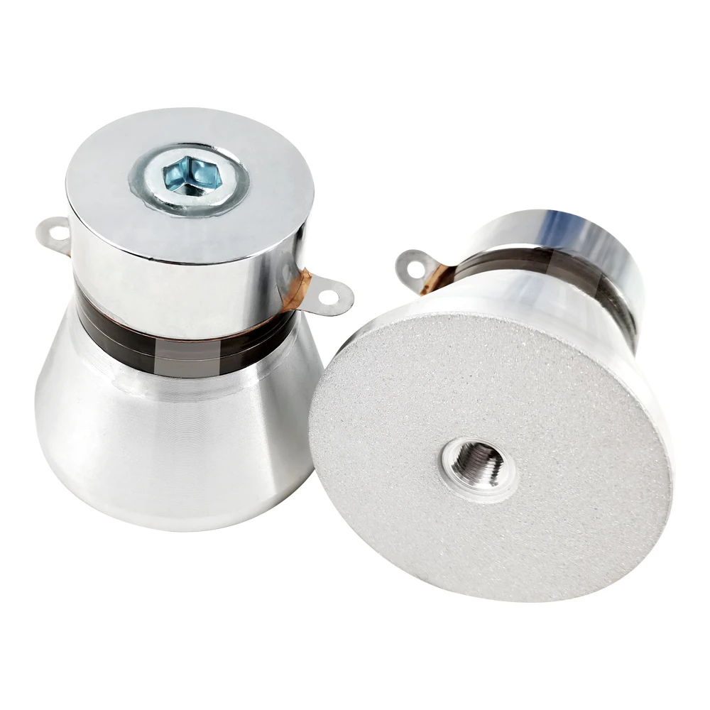 100w Ultrasonic Transducer 28khz Frequency Electric Signal Convert