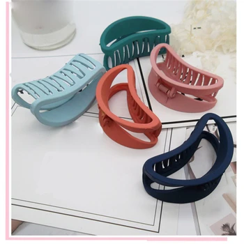 

Large Women Lady Hair Claw Resin Hair Clips Barrette Crab Clamp Hairs Pins Headwear Hair Accessories