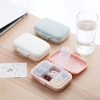

Plastic Pill Box Case Travel Medicine Kit Container Case Tablet Sorter Dispense Box Home Pill Drug Organizer Storage Box