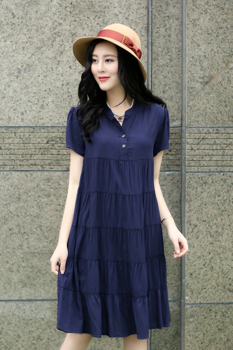 

Maternity Clothes 2019 Spring And Summer Korean-style New Style Loose-Fit Slimming Six-layer Lattice Style Nursing Pregnant Wome