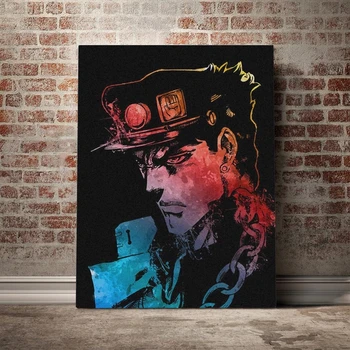 

Home Decor Canvas Wall Art Painting Jotaro Kujo Jojo Manga Pictures Animation Printing Modular Artwork Poster For Living Room