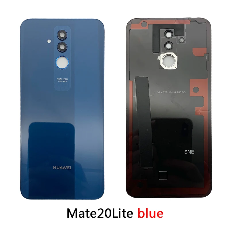 Original huawei Mate 20 Lite Battery Cover For Mate 20 Lite 6.3" Replace the battery cover With camera cover Mate 20 Lite housing mobile phone