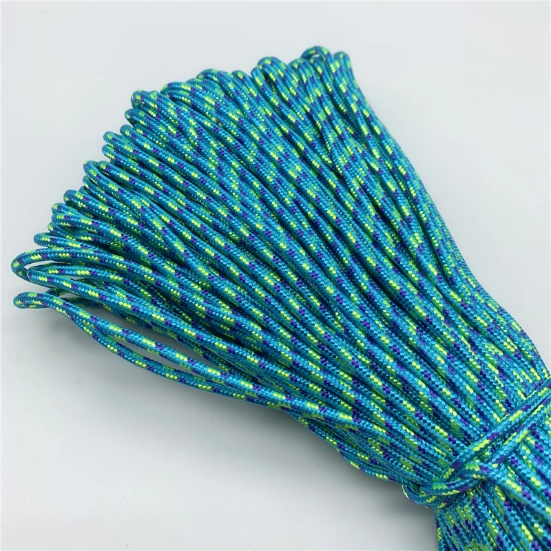 10yards/Lot 3mm Cord Rope Parachute Lanyard Rope For Climbing Camping Survival Equipment Paracord Bracelet Mask Lanyards