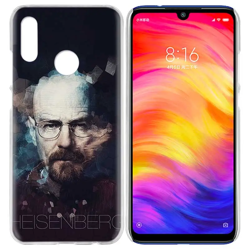 Чехол для Xiaomi Redmi Note 7 7A фотоаппаратов моментальной печати 7S 6 6A 5 Y3 K20 mi 8 до 9 лет CC9 CC9E A1 A2 A3 играть F1 Lite Pro Plus чехол с принтом «во все тяжкие» произведение искусства