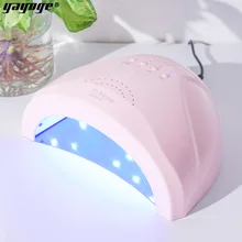 YAYOGE 24/машинка для стрижки 48 Вт УФ светодиодный УФ лампа для ногтей, сушилка для CureFor все УФ-гель для ногтей лак электрическая машинка для обработки ногтей Авто Сенсор 30 beeds, осушающая лампа