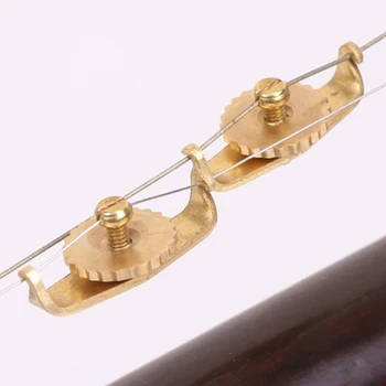 

2pcs String Pratical Copper Erhu Trimmer High Grade Lightweight Accessory Instrument Fine Tuning Replacement Urheen Tuners