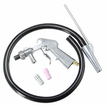 1 керамическое сопло 1 стальное сопло 1 всасывающая труба для песка промышленный Пескоструйный пистолет высокого качества абразивный воздушный Пескоструйный пистолет комплект