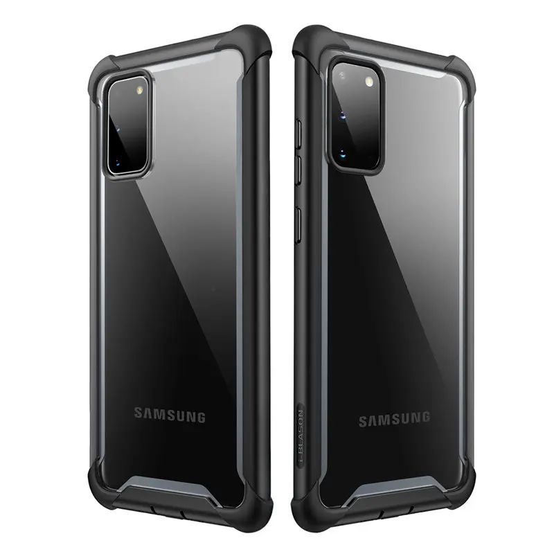 Фонарь для Samsung Galaxy S20 Case / I BLASON (2020) Полноразмерный прочный прозрачный чехол без