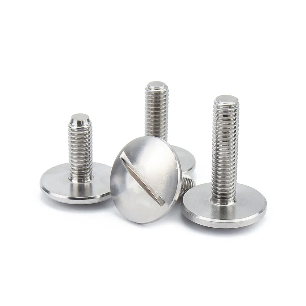 1/5X M2 M2.5 M3 M4 M5 M6 304 A2-70 Stainless Steel Large Extra Size Oversize Super Big Slotted Truss Round Head Bolt Screw GB947