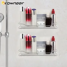 Stainless Steel Bathroom Storage Shelf Punch-Free Toilet Wall-mounted Storage Rack Kitchen Household Wall Organizer Holder
