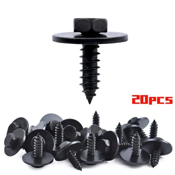 

16mm Hex Head Screw Bumper Cover for Engine Shields Splash Guard - BMW E90 E83 E82 E71 E70 E66 E63 E60 E46 - Replace 20Pcs