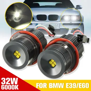 

2Pcs 32W 6000K LED Angel Eye Marker Lights Bulbs For BMW 5-series E39 E60 525i, 525xi, 530i, 530xi, 545i, 550i M5 E83 X3 E53 X5