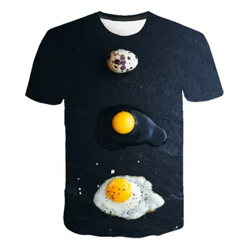 

2020 new Brand food T Shirt kids 3d T-shirt Food Graffiti printed Tshirt Shirt Funny T Shirts Fit boys girls Clothing Casual hot