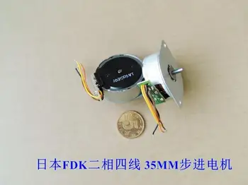

Free Shipping!! 4PCS Japanese Original FDK 35MM Two-Phase Four-Wire Circular Stepper Motor