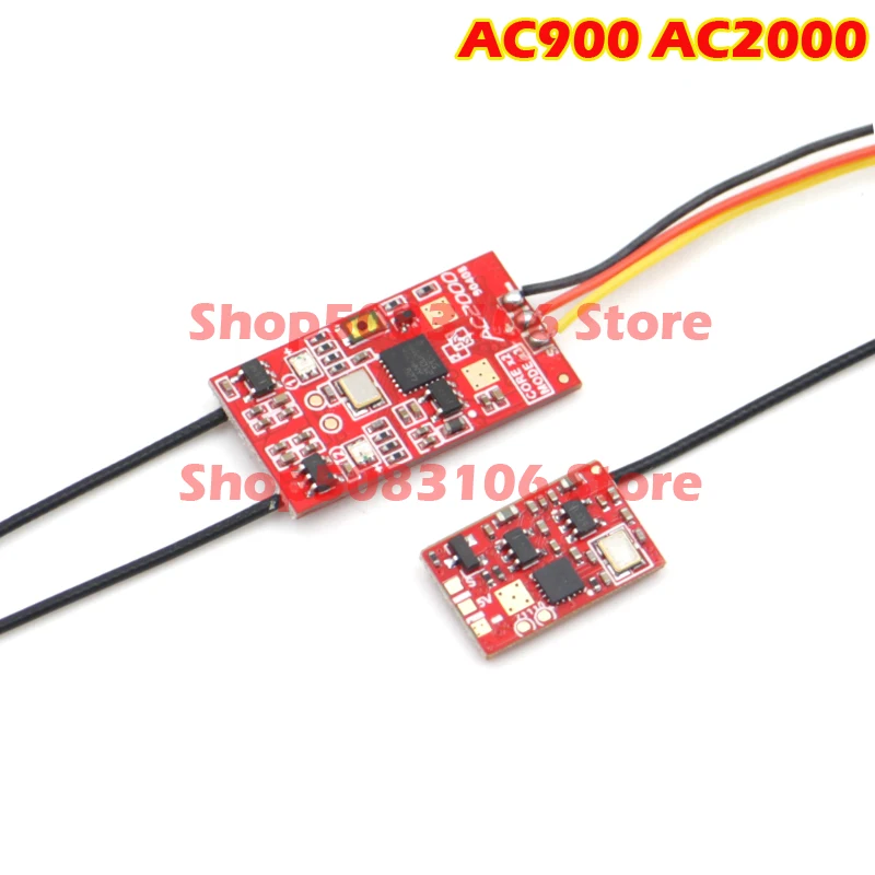 AC2000 AC900 modelo двойной мини-рецептор integrado Frsky D16 apoya FUTABA S-FHSS. salida del receptor XM Mini XM+ X9D para