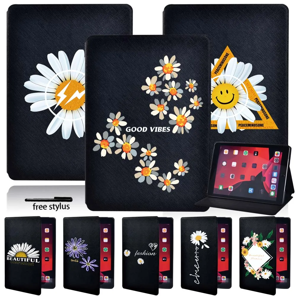 

Tablet Cover Case for Apple IPad 8 2020 8th Generation Tablet Case Folding PU Leather Smart Cover for 10.2 Inch