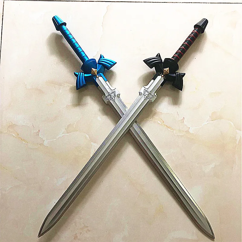80 см skySword Sword Art онлайн Kirigaya Kazuto Yuuki меч асуны Властелин колец Фродо Бэггинс Жалящий меч оркрист меч - Цвет: zeldablackblue