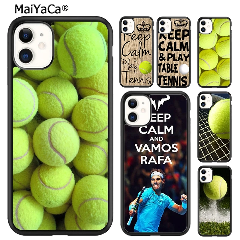 Maiyaca Green Tennis Balls Accessori Custodia Per Telefono Per Iphone 15 Se2020 7 8 Plus Xr Xs 11 12 Mini 13 14 Pro Max Shell Coque