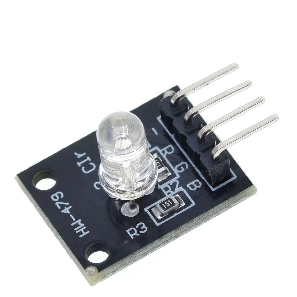 Завеса умная электроника FZ0455 4pin кейс KY 016 три Цвет s 3 цвета RGB LED Сенсор модуль для