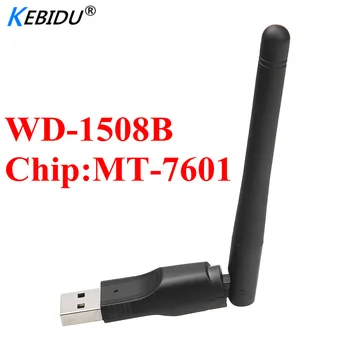 

MT-7601 Chips 150M USB 2.0 WiFi Wireless Network Card 802.11 b/g/n LAN Adapter With Rotatable Antenna For Laptop PC Tvbox
