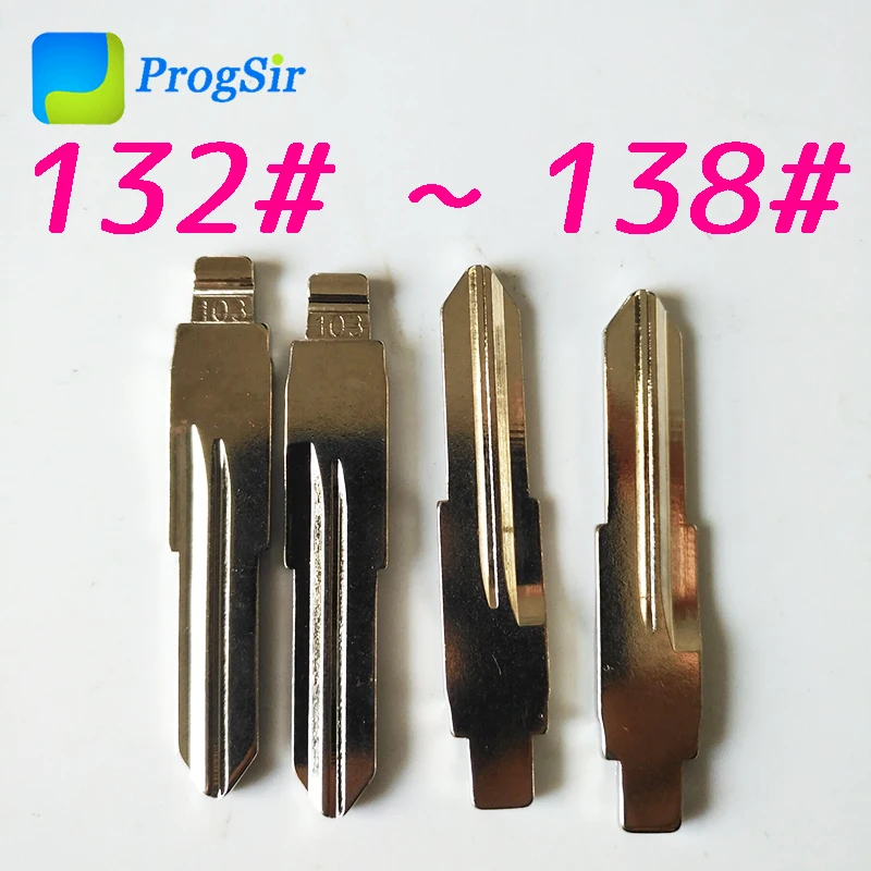 132 #133 #134 #135 #136 #137 #138 # необработанное пустое лезвие для дистанционного ключа KD VVDI 10