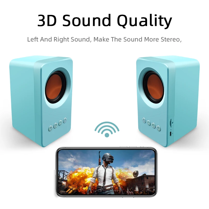 M& J Мини Портативный TWS Bluetooth 5,0 динамик Handfree вызов истинный стерео сабвуфер колонки Беспроводной Динамик s USB mp3 TF fm-радио