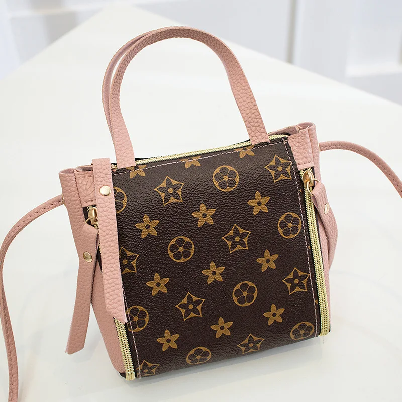 

Korean-style Embossed Leather Printed Contrast Color Hand Change Packet 2020 Spring And Summer Women's Shoulder Bag Phone Packag