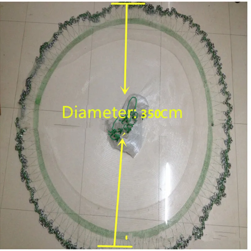 D450см, круглая рыболовная сеть в Корейском стиле, рыболовная сеть, рыболовная сеть potes rede de pesca, китайская ручная рыболовная сеть