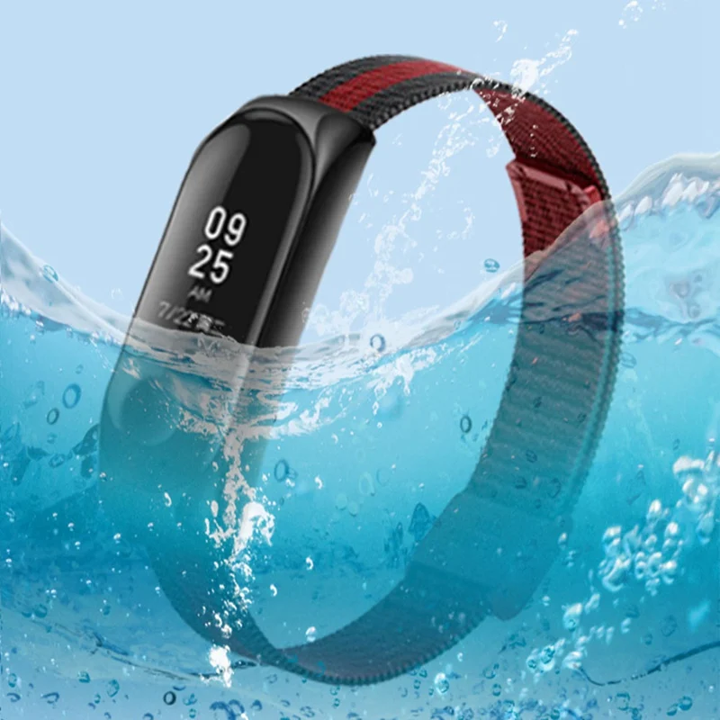Для mi band 4 3 металлический ремешок браслет для Xiaomi mi 3 4 Безвинтовой для mi Band 4 3 браслет mi Band запястье