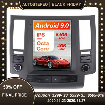 

Tesla style Android 9 64G Car Multimedia player Car GPS Navigation For Infiniti FX35 FX45 2006-2008 Radio Tape Recorder Headunit