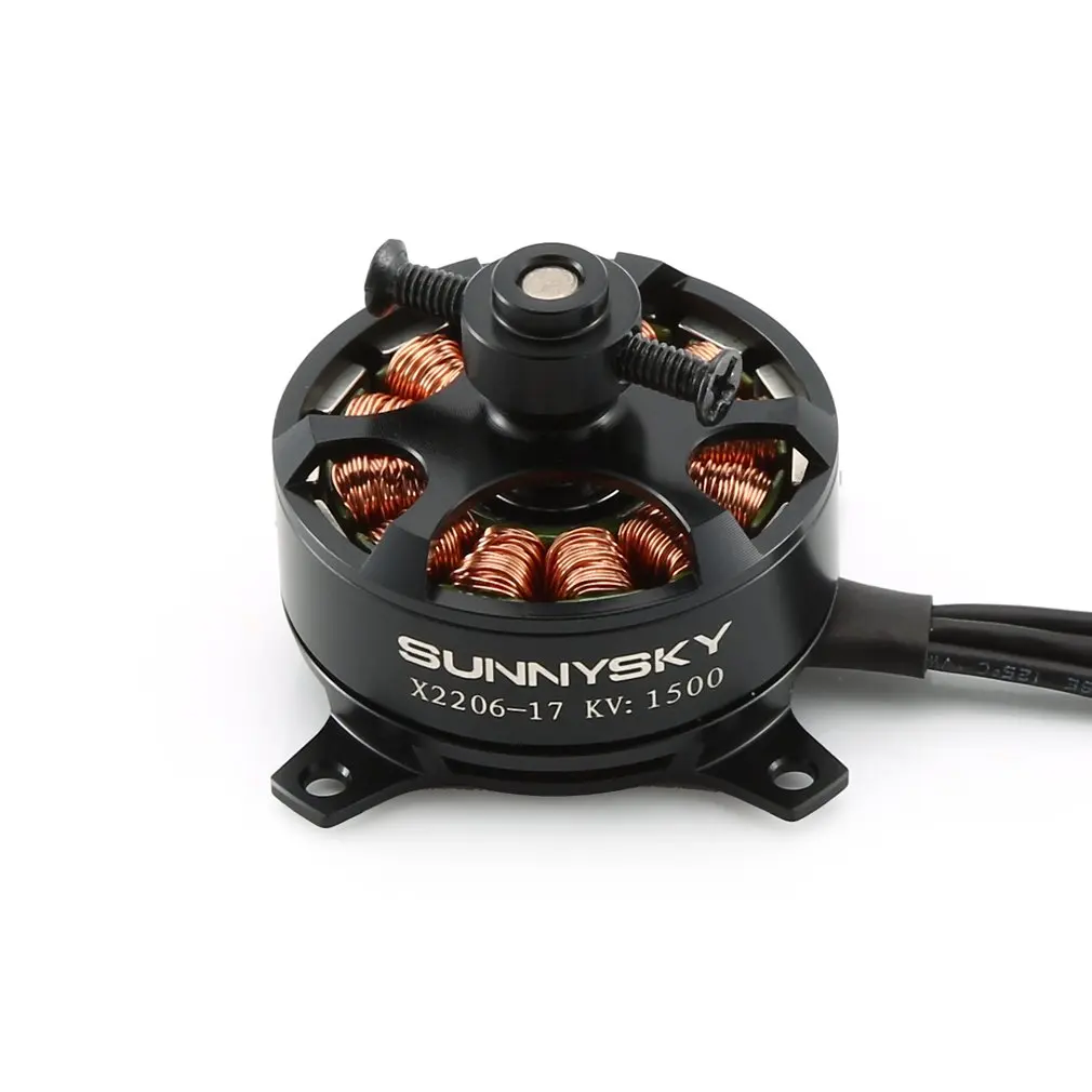 SUNNYSKY X2206 1500KV 1900KV бесщеточный двигатель с фиксированным крылом для многоосевой воздушной радиоуправляемой модели бесщеточного двигателя самолета