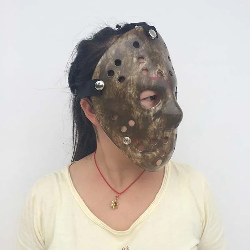 Halloween Jason Mask Makeup Ball Thick Black Dirty Old Jason Mask Horror Funny Mask Manufacturers Wholesale