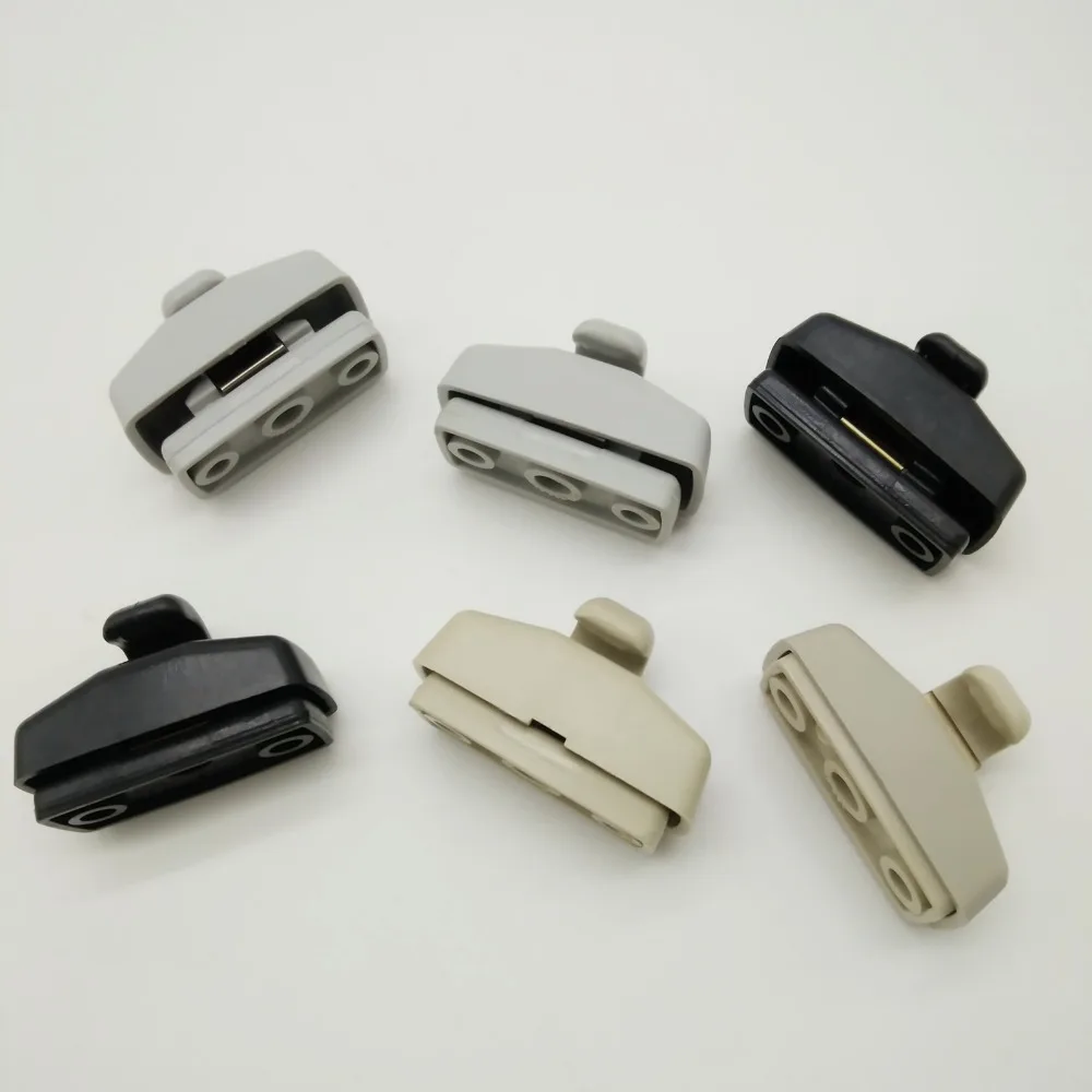 SKTOO 10 шт. пара 3B0857561B солнцезащитный козырек зажим с крючком вешалка для VW Golf Jetta Passat Polo Seat Beetle 3B0 857 561 B