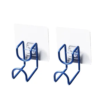

2Pcs Washbasin Organizer Holder Self-Adhesive Door Hanger Bathroom Hanging Hook Space-Saving Wall Basin Hanger