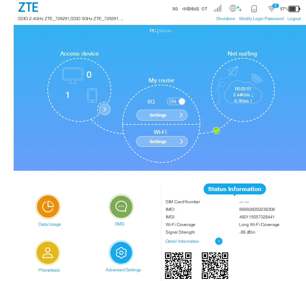 wifi router ZTE MU5001U 5g router with SIM card Mobile Hotspot Sub6 5G Networks Gigabit speed MU5001 2.4 Inch touch screen 4500mAh batter broadband signal booster