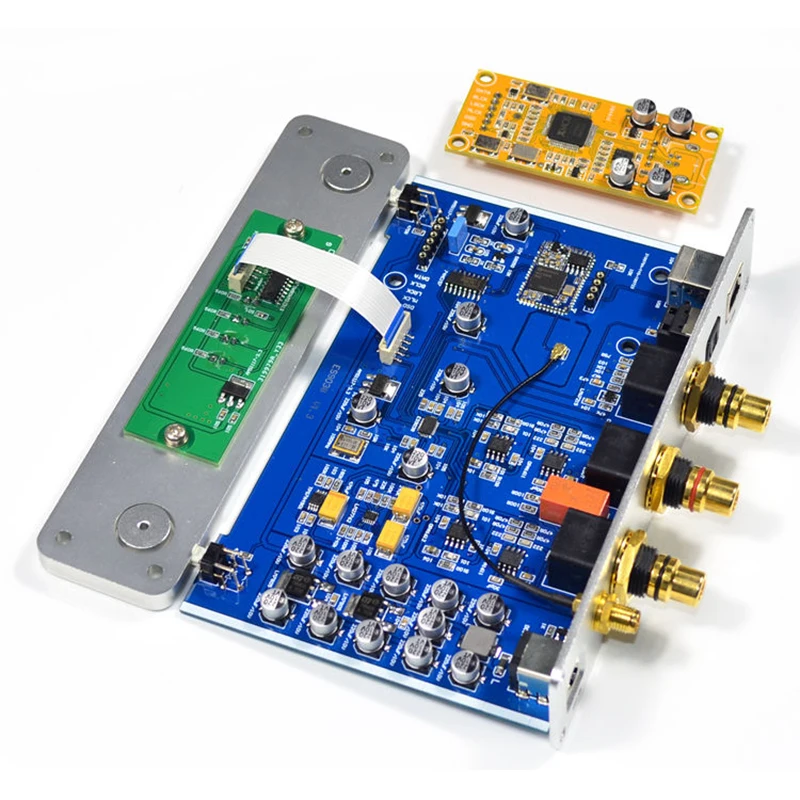 ES9038Q2M декодер волоконный коаксиальный USB QCC3008 APTX Bluetooth 5,0 вход с XMOS208 USB