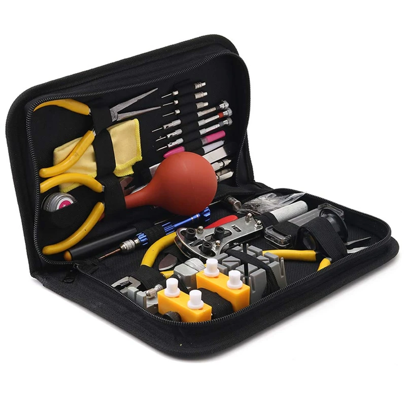 

Professional Watch Repair Tool Kit Watch Tool Kit Watch Case Opener Spring Rod Tool Set