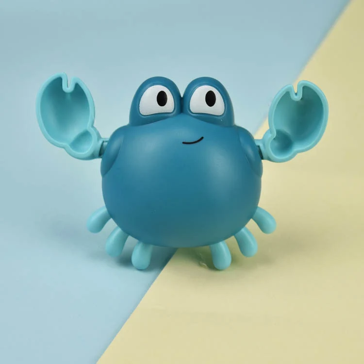 1Pcs Bath Toys Cute Crab Baby Shower Baby Wind Up Swim Play Toy Swimming Pool Accessories Baby Play Beach Water Toys 7