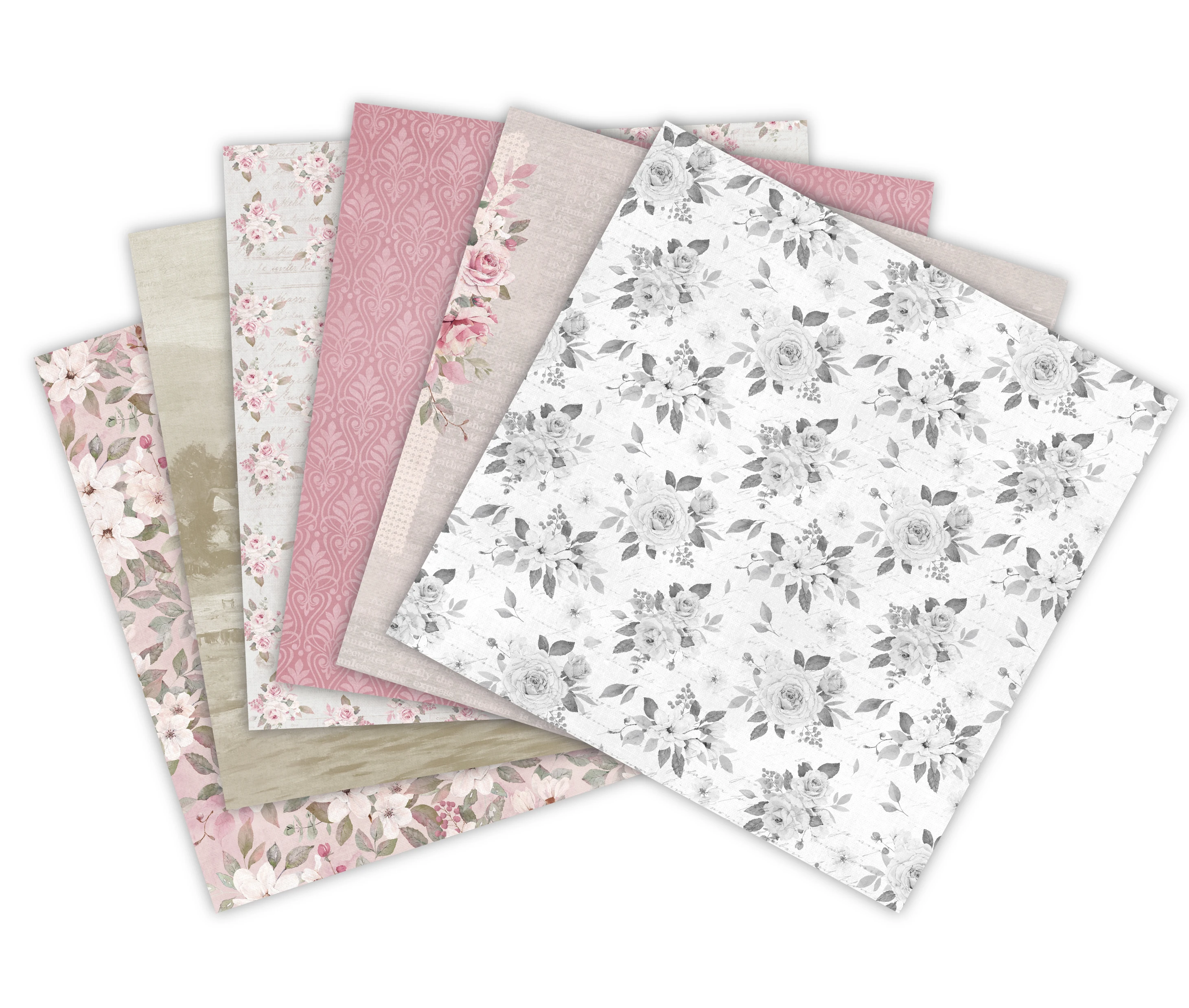 Scrapbook Paper Craft Paper Scrapbooking Material Scrapbooking Materials Handmade Craft Paper DIY Craft Materials Handmade Paper 24 sheets