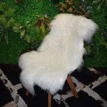 MS. Softex натуральный Тибетский ягненок Кожа Подушка сиденья натуральный мех кожи Премиум монгольский ягненок мех коврик овчина коврики