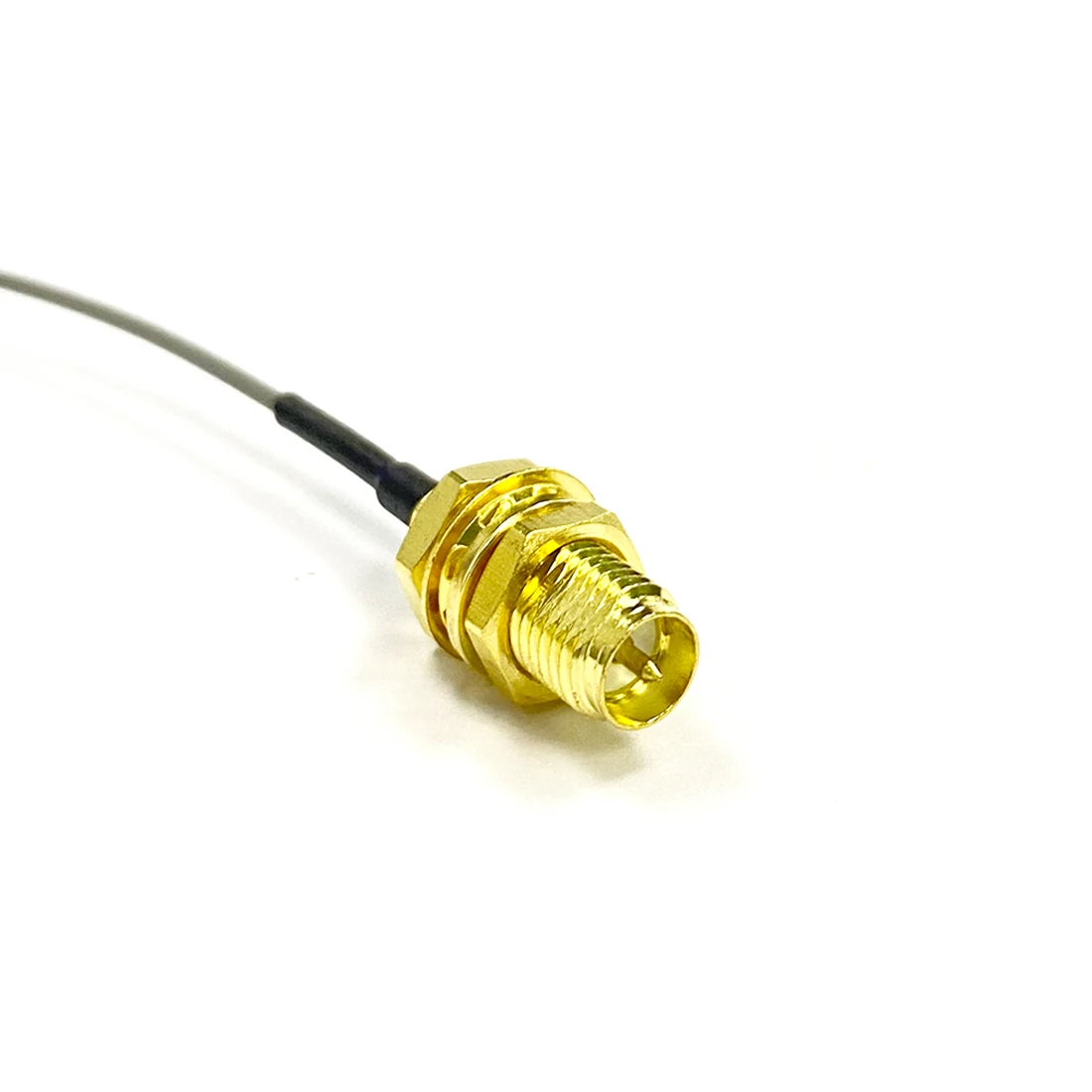 Wifi Antenna 2.4G 6dbi high gain Omni RP-SMA plug White AP + ipx to RP SMA jack cable 15cm for wireless router