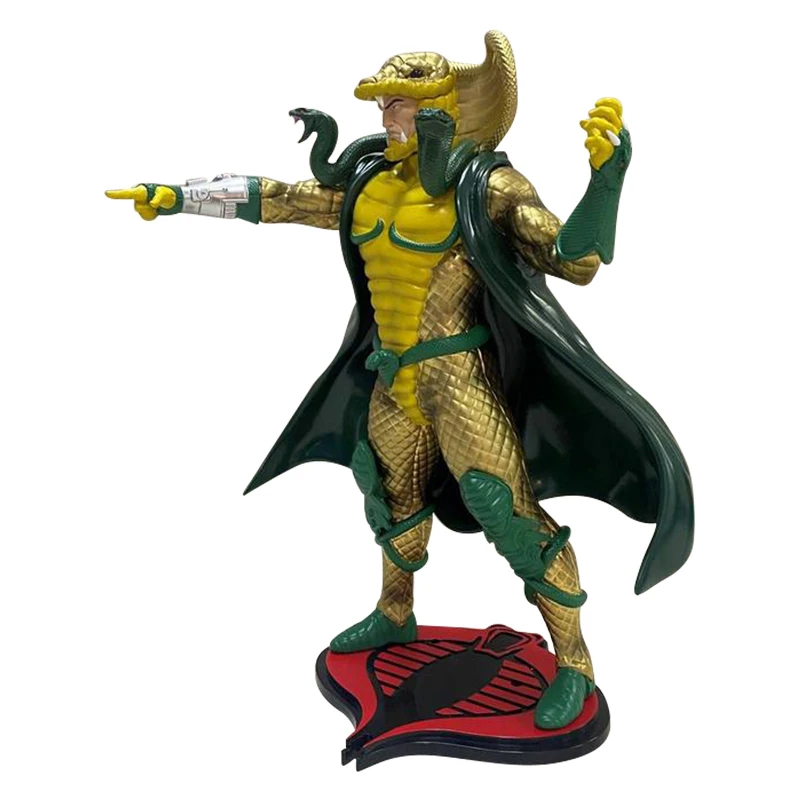 [Предзаказ] G.I.JOE 9 дюймов оригинальная статуя Serpentor аниме Коллекционная модель