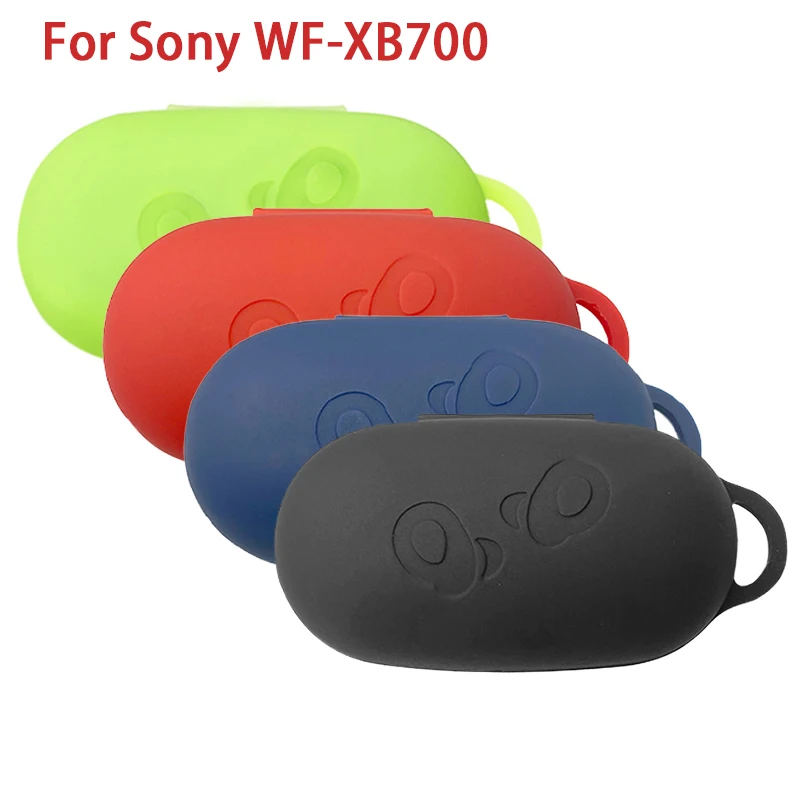 Силиконовый чехол защитный для Sony WF XB700 силиконовые наушники с Bluetooth мягкий