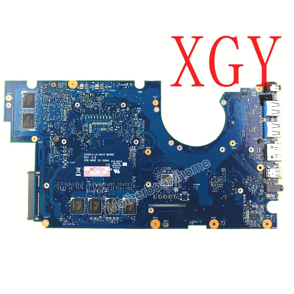  For ASUS UX32LA Motherboard M3-7Y30 CPU Mainboard 4GB 100% Test OK