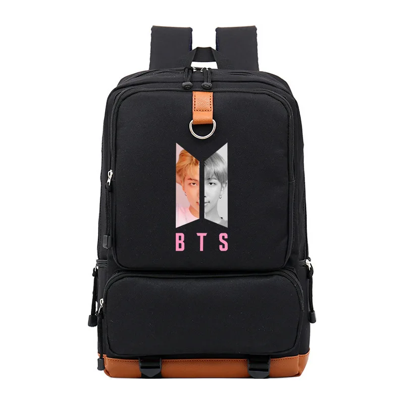 

BTS Army Bulletproof Boys RM Related Products Backpack Men And Women Travel Bag Computer Bag Schoolbag