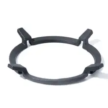 Gas Cooktop Cast Wok Support Ring Iron Stove Rack Universal Pan Support For Gas Stove Hobs Cooker(Black